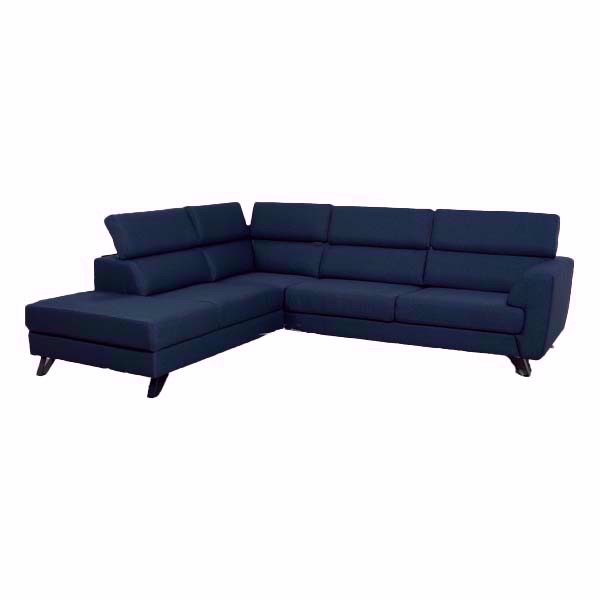 Billund Open End Venstrevendt Blå Stof Billund Sofa Sofa