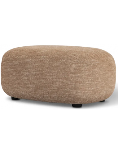 Luusar Puf Til Eller Lænestol Polyester Træ Lysebrun Echo Echo Sofa