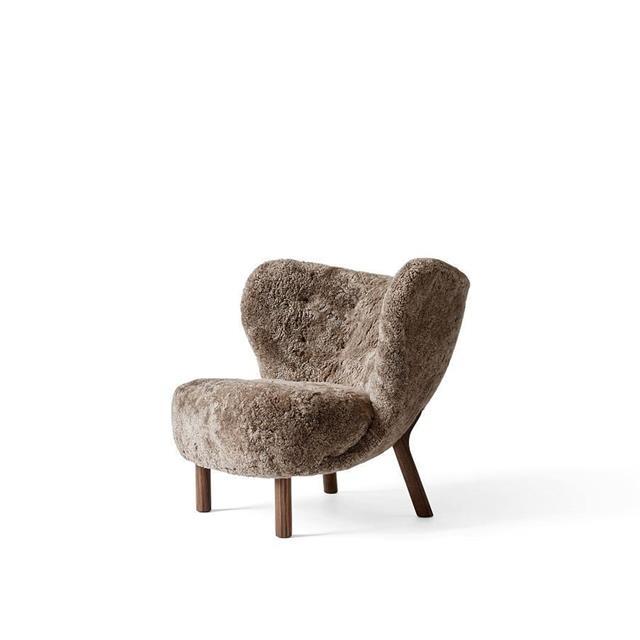 Fåreskind Og Va Amptradition Little Petra Vb1 Fåreskind Sahara Valnød &tradition Lænestol - 5709262012381