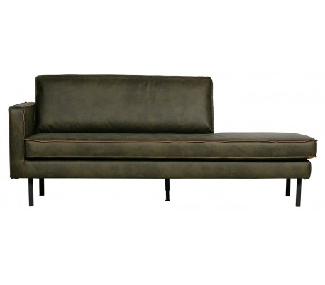 Grøn Rodeo Daybed Læder B203 Vintage Army Bepurehome Sofa