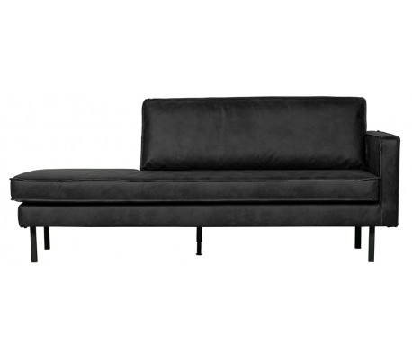 Sort Rodeo Daybed Læder B203 Vintage Bepurehome Sofa