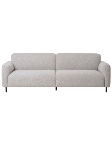 Salva Personers Boucl 228 Sort Lysegrå Woood Sofa