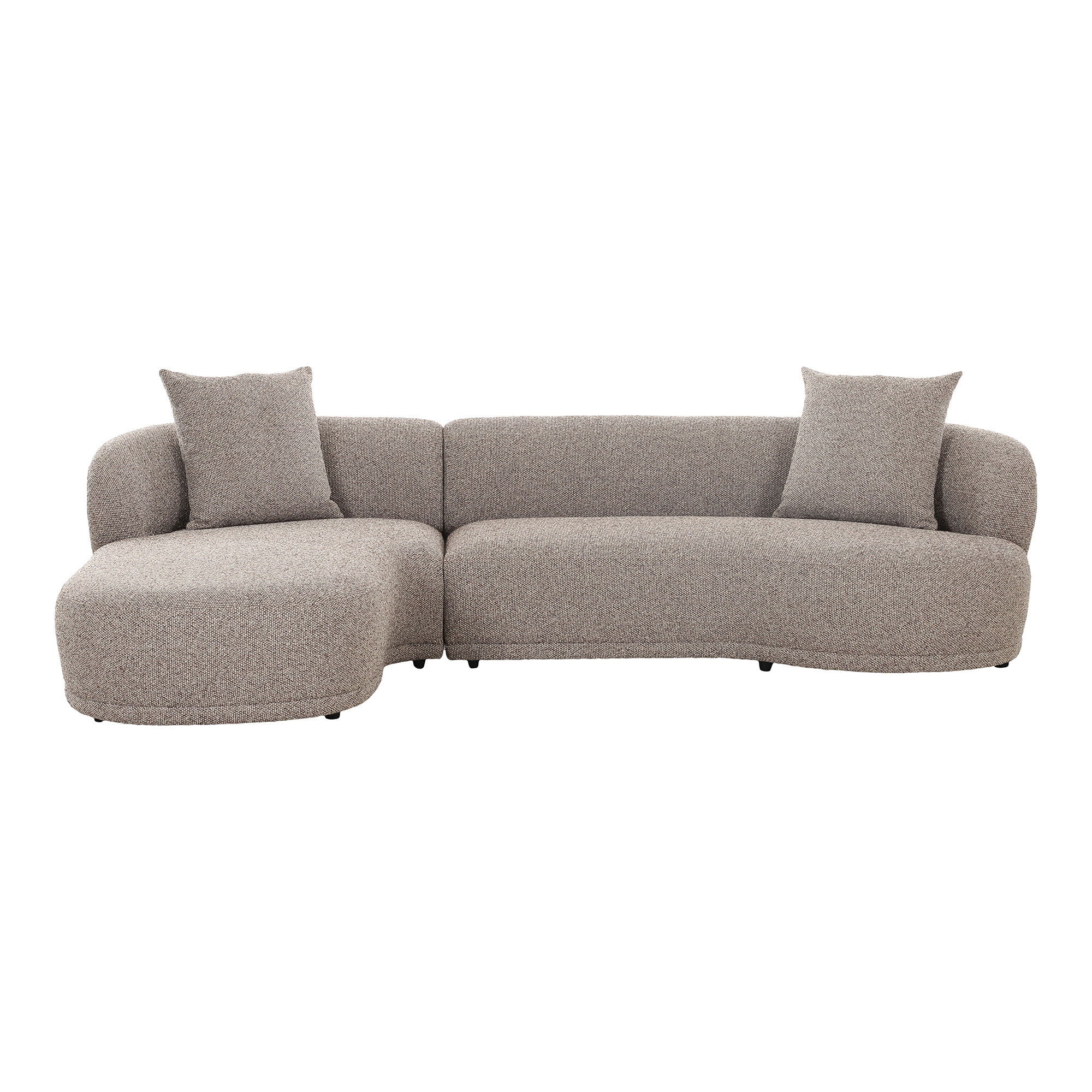 Kingston Lounge Lounge Med Puder Venstrevendt Brun Hn1299 Housenordic Sofa - 5713917035076