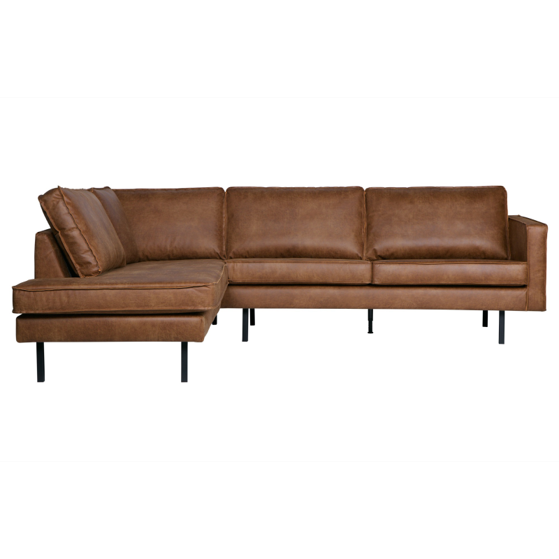Cognac Rodeo Hjørne Venstrevendt Bepurehome Sofa - 8714713091102