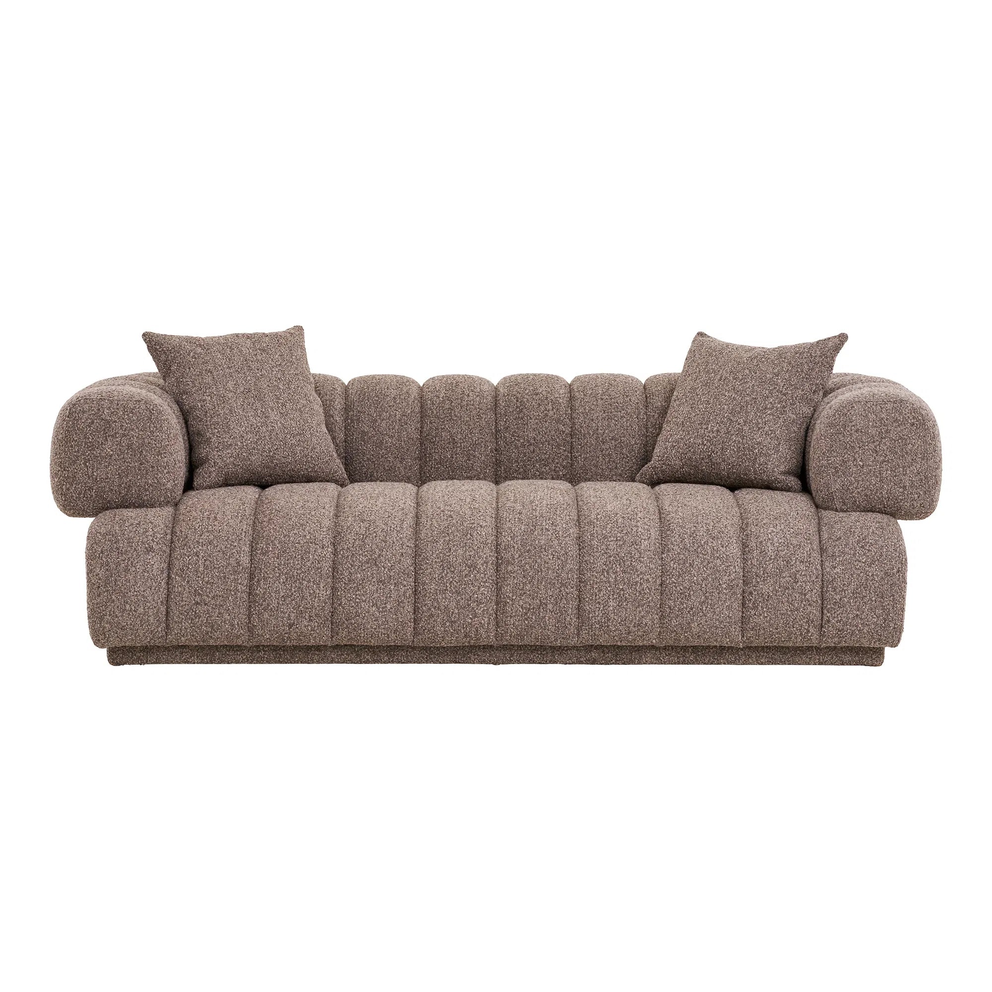 Aurora Brun Plankoa Store Sofa