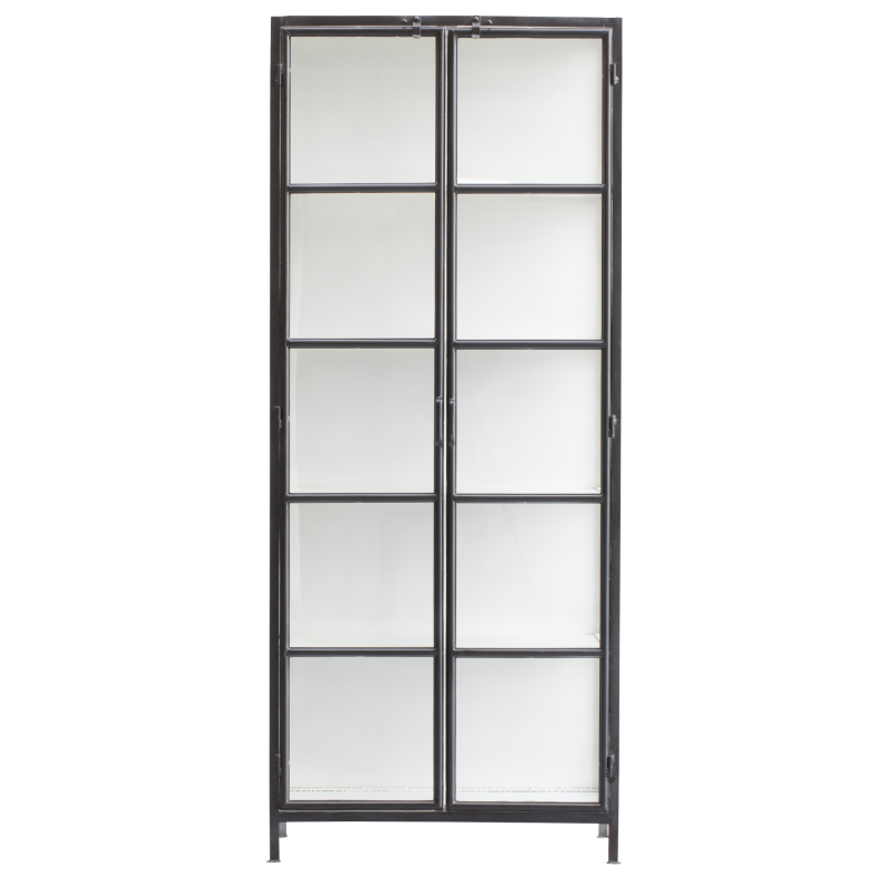 Hvid Jern Depot Sort 205 Lene Bjerre Vitrineskab - 5705764712354
