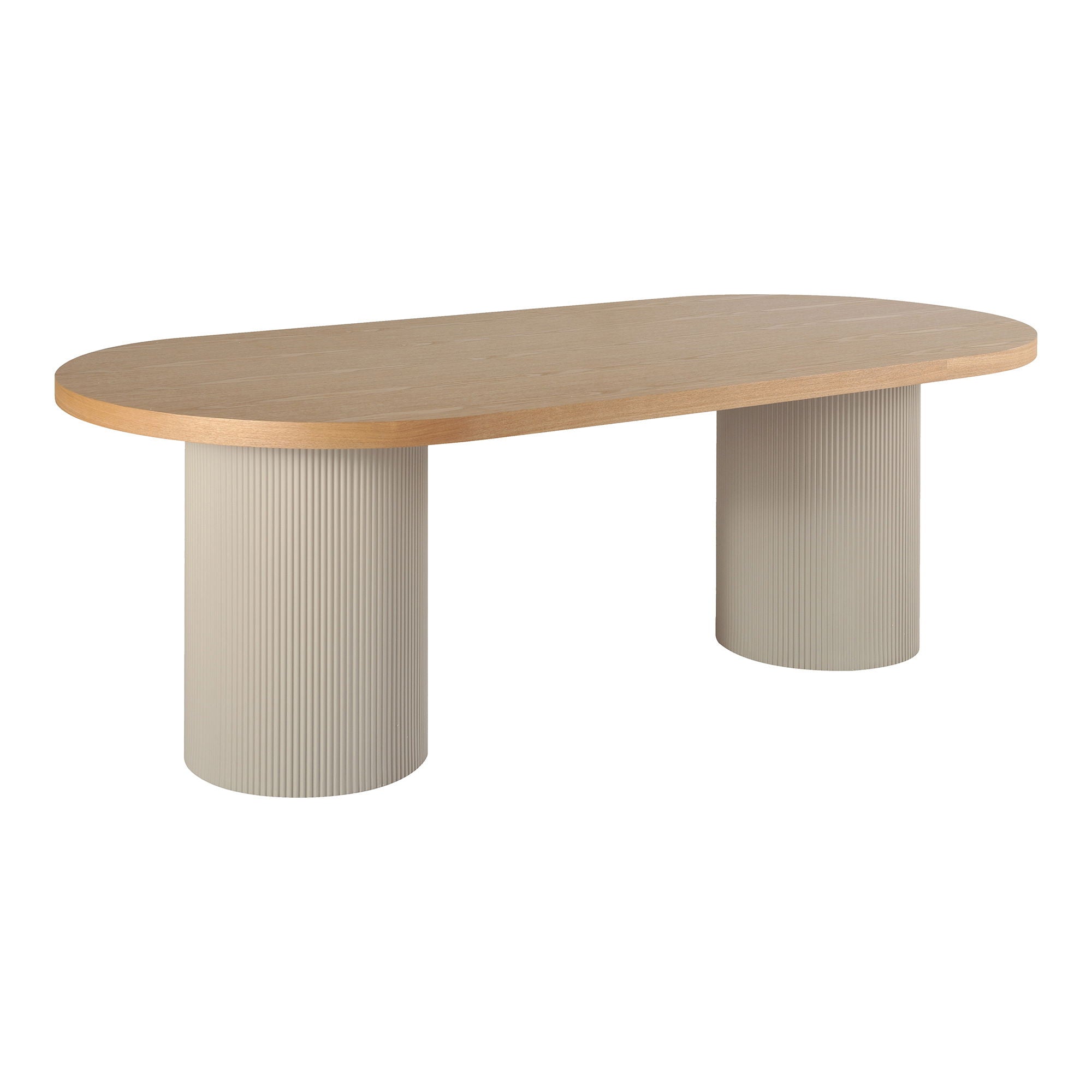Sand / Natur Solva Ask Natur Sand 100x220x75 Housenordic Spisebord - 5713917035038