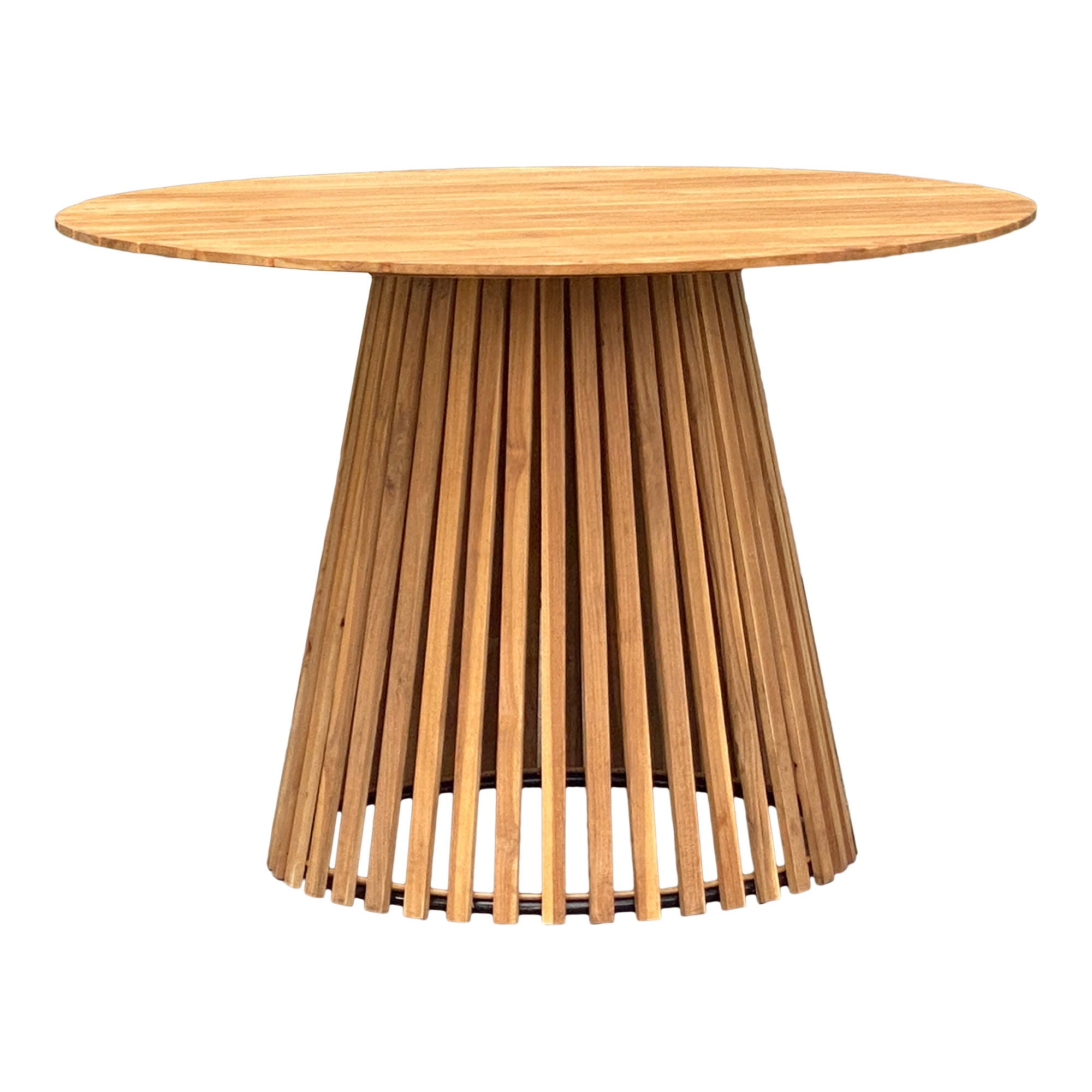 Nashville Teak Bordplade Teak Base Natur Ø130x74 Housenordic Spisebord - 5713917027255