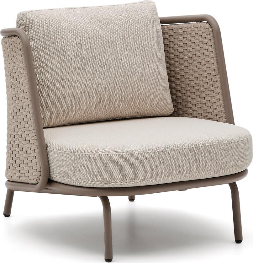 Taupe Sedalis Udendørs 81x90x79 Kave Home Lænestol - 8433840985220
