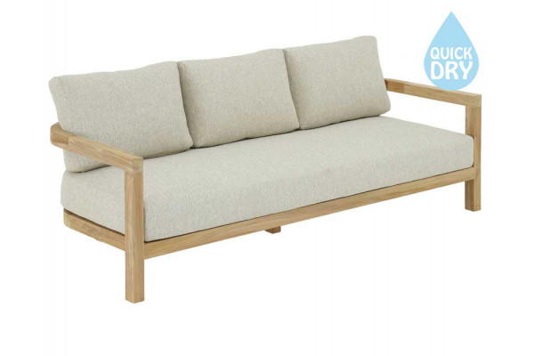 Las Vegas Teak Pers Kerneteak Sofa
