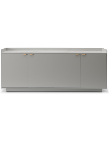 Hvid Savior Mdf Egetræsfinr B186 Mat Beige Marmor Tommy Franks Skænk
