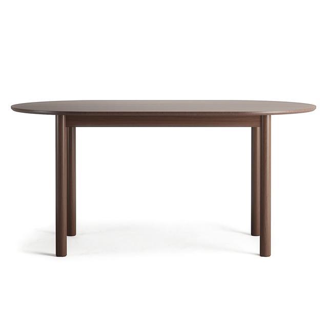 Mørk Eg Wood 90x160 Mørk Department Spisebord - 7340185020558