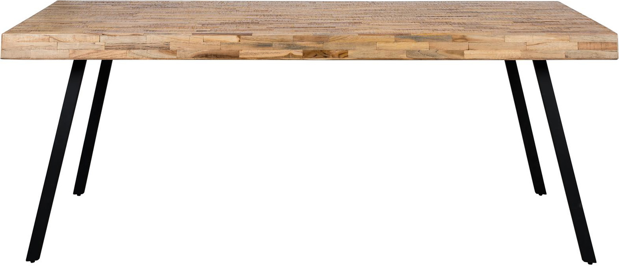 Natur Suri Teak : 200 : : Studio White Spisebord - 8718548048522