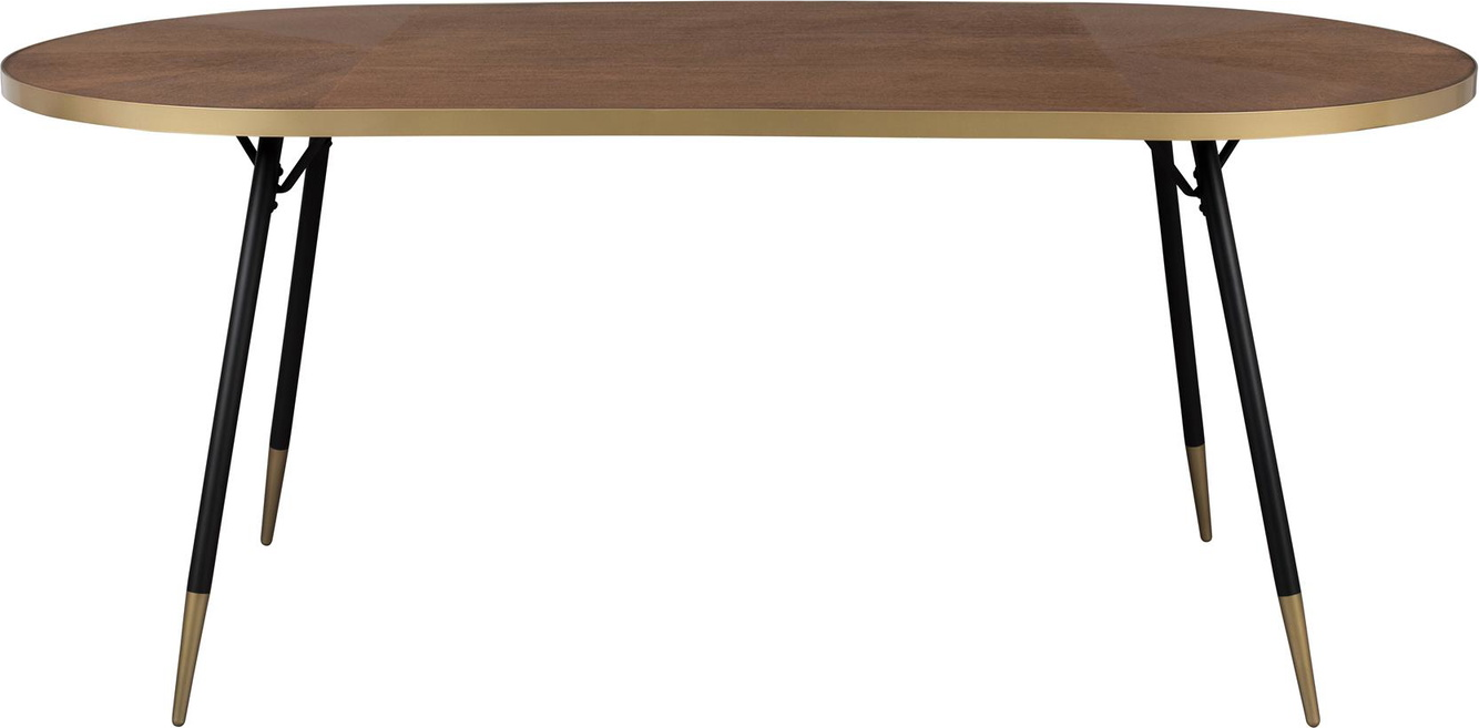 Mørk Natur Denise Træ : : : 180 Studio White Spisebord - 8718548048751