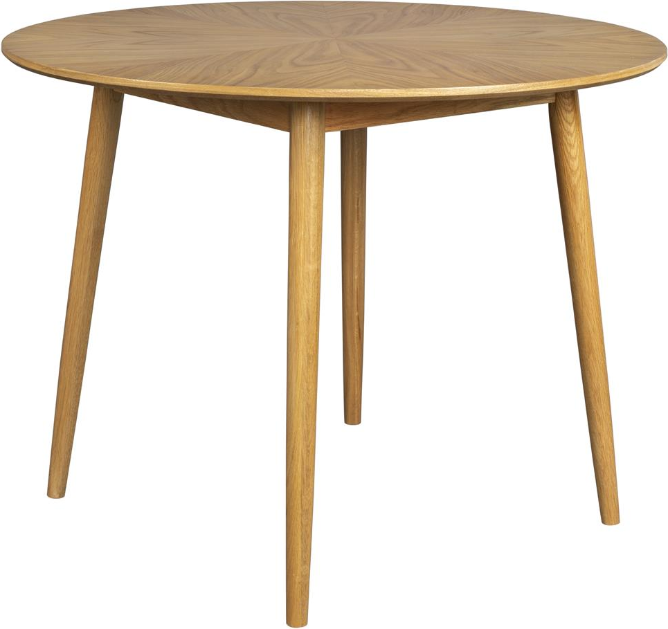 Natur Fabio Træ : 100 : Studio White Spisebord - 8718548060272