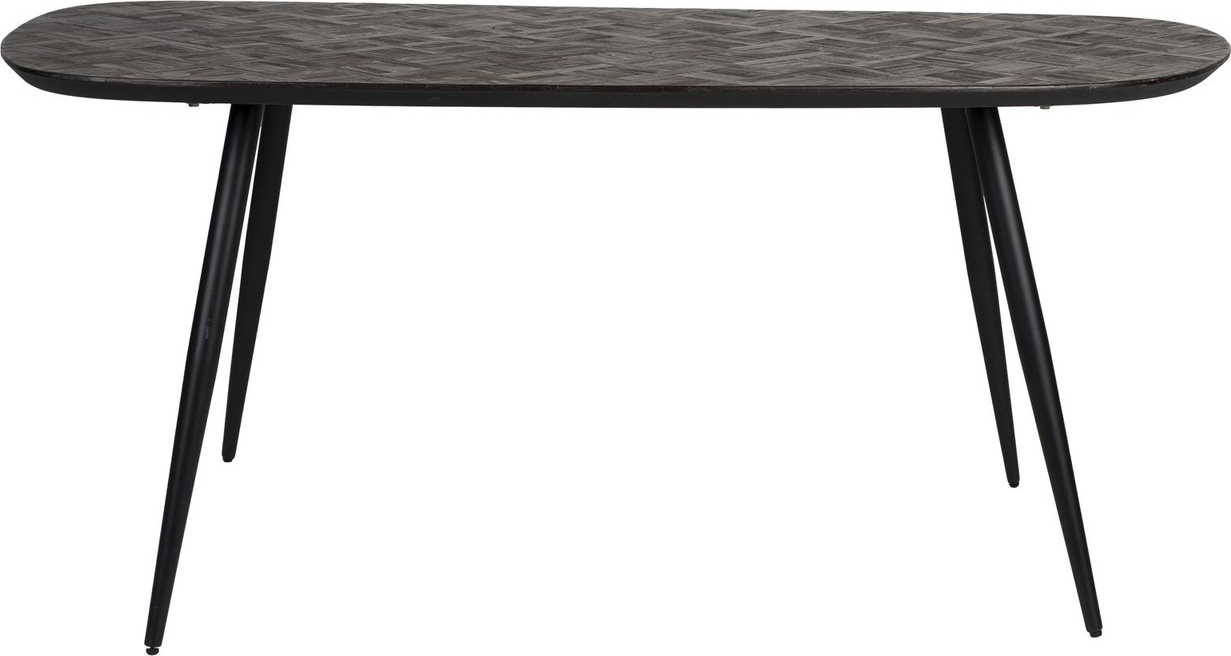 Mørk Natur Webster Teak : : : 180 Studio White Spisebord - 8718548082151
