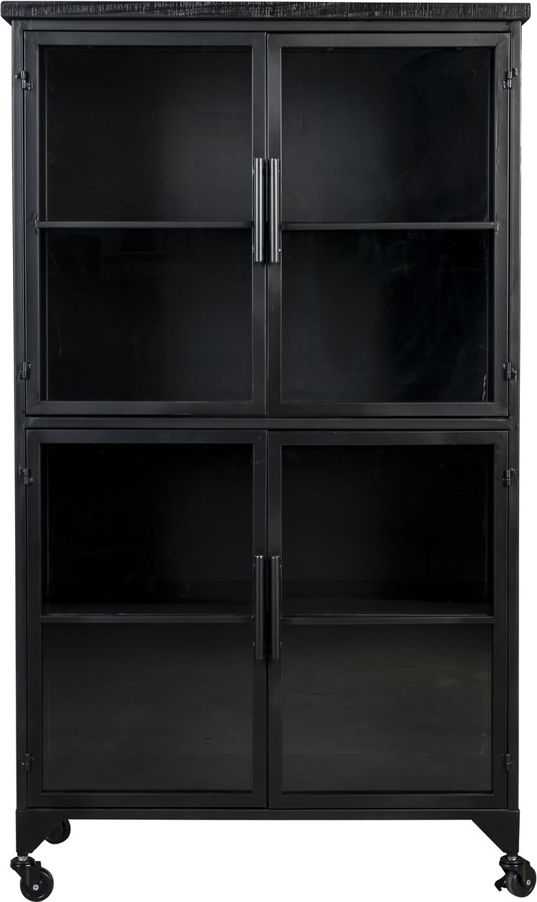 Sort Ferre Kul : : 133 : Studio White Vitrineskab - 8718548063730