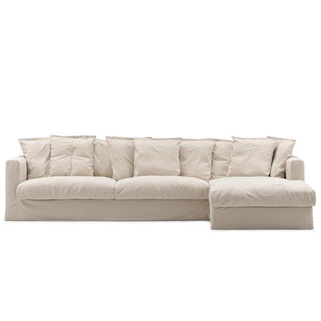 Beige Grand Air Personers Divan Højre Decotique Sofa