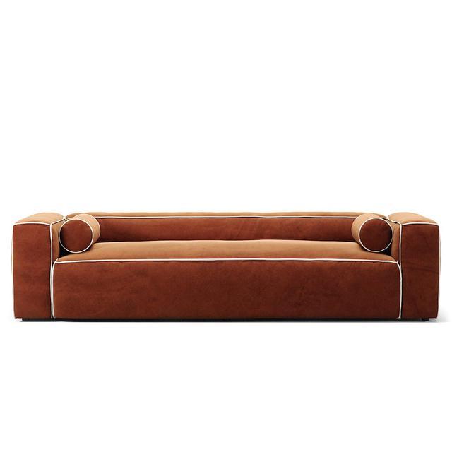 Hvid Gar Personers Moonwhite Kobber Decotique Sofa - 7340185020695