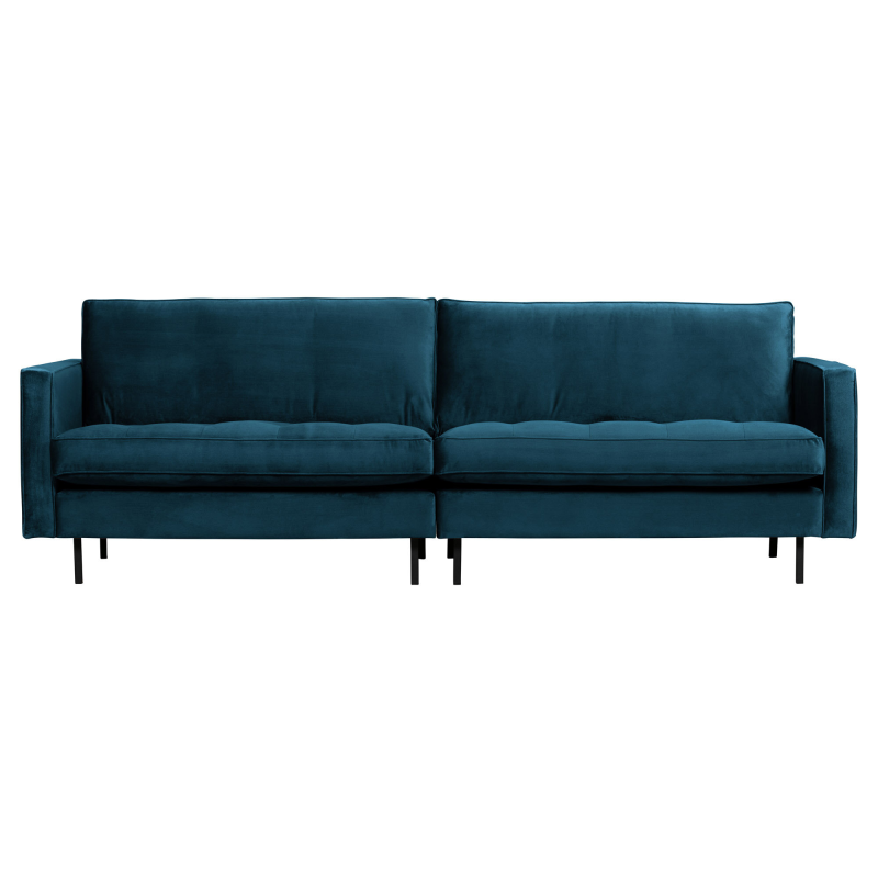 Blå Rodeo Classic Pers Velour Blue Bepurehome Sofa - 8714713106691