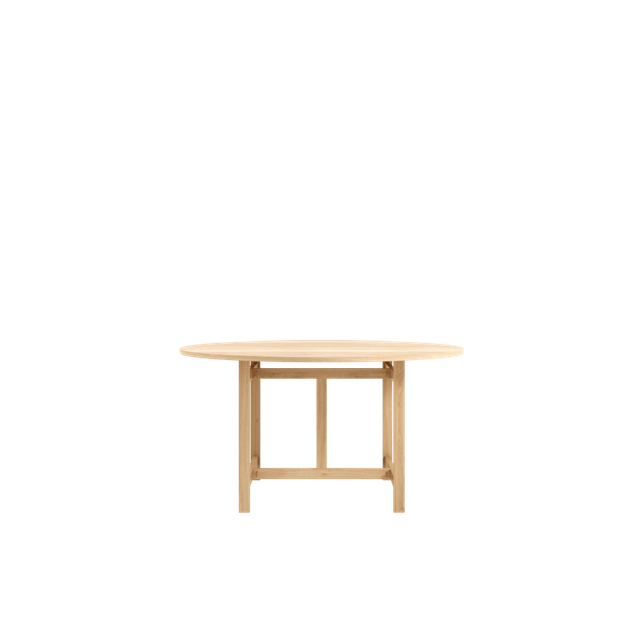Egetræ Round Ø130 Moebe Spisebord - 5713520023811