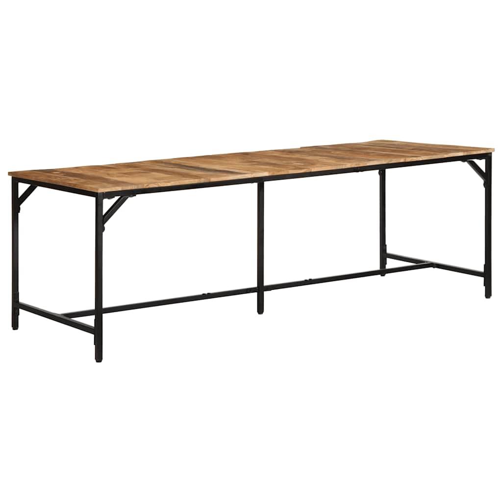 220x90x75 Massivt Mangotræ Spisebord - 8721012377905