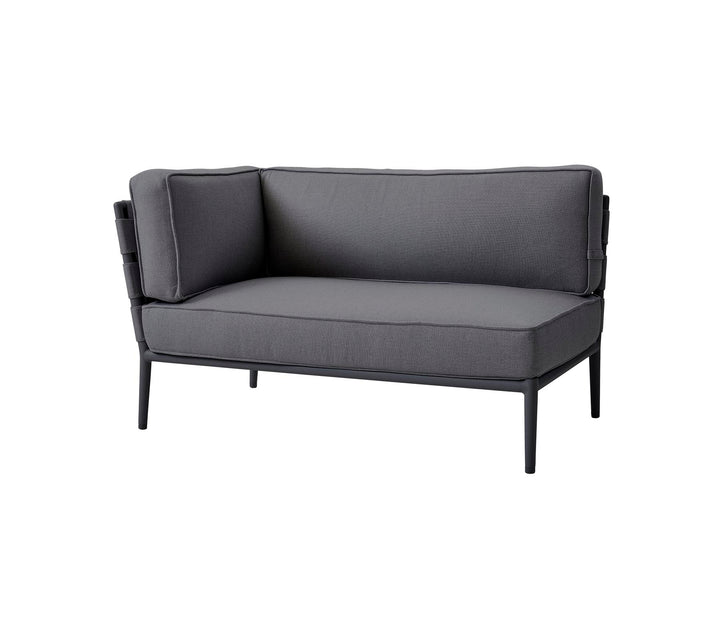 Cane Line Conic 2pers Højre Modul Light Grey 140 Cane-line Sofa