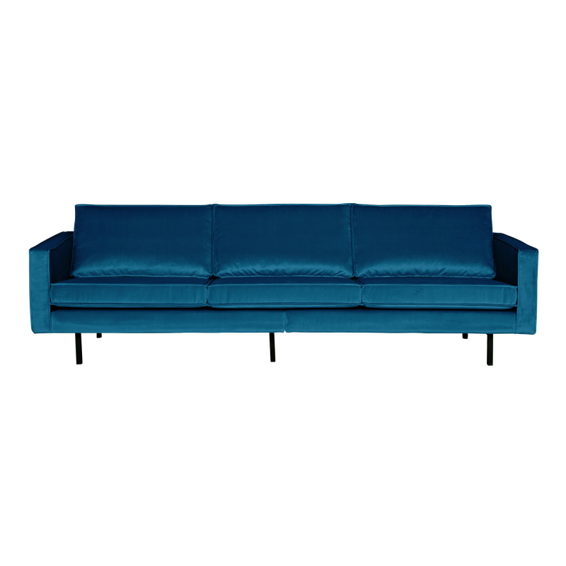 Blå Rodeo Pers Velour Blue Bepurehome Sofa - 8714713065509