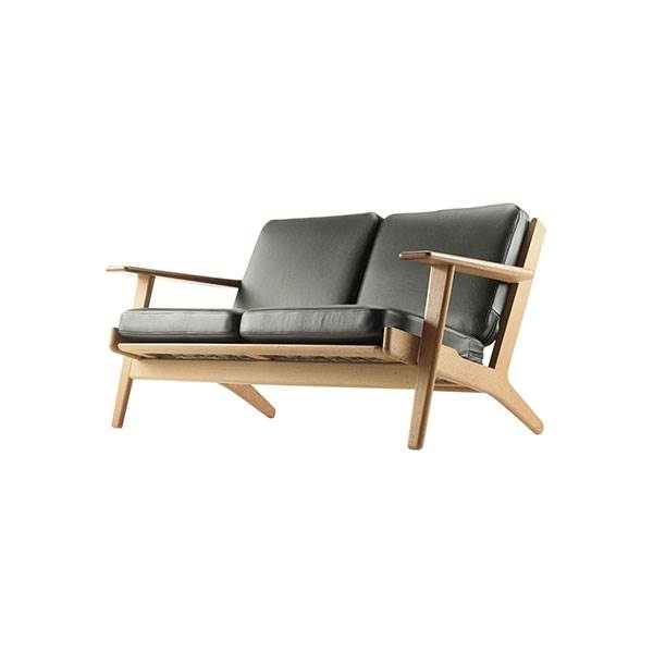 290 Pers Læder Ubehandlet Wegner Sofa