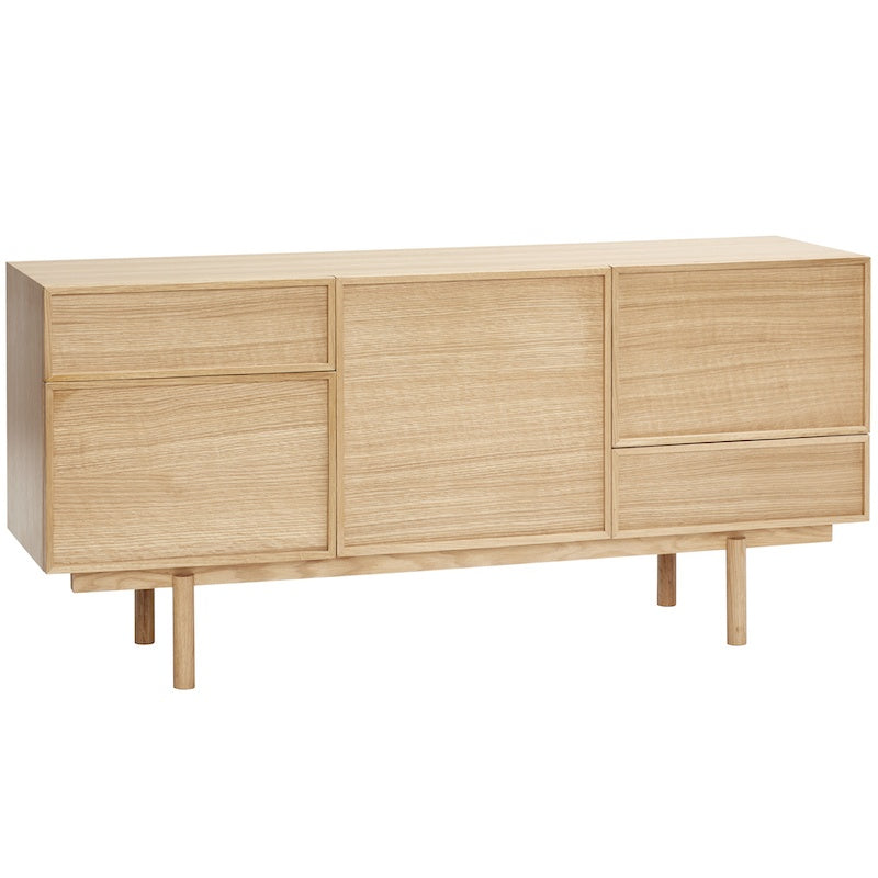 Egetræ 140x40x65 Hübsch Skænk - 5712772103364